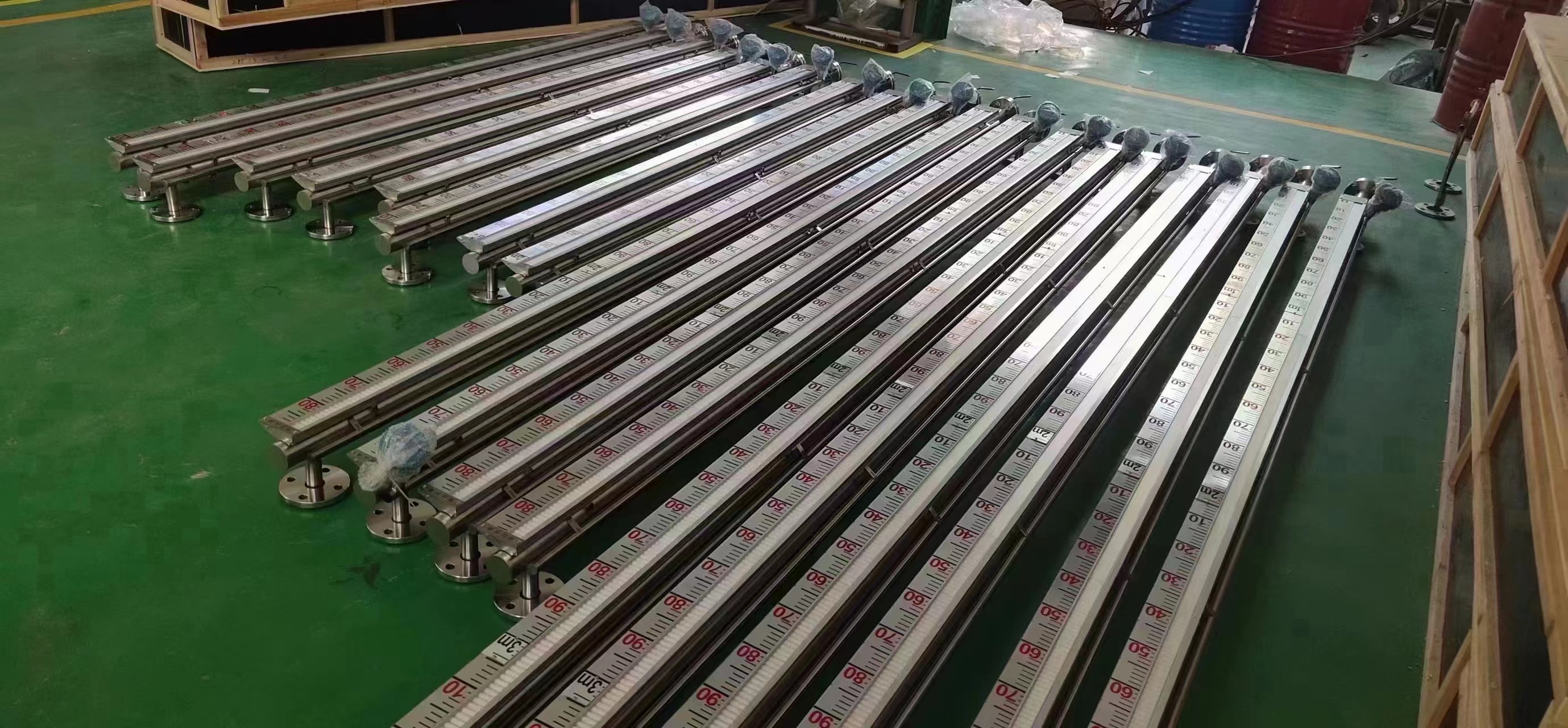 磁翻板液位計車間掠影