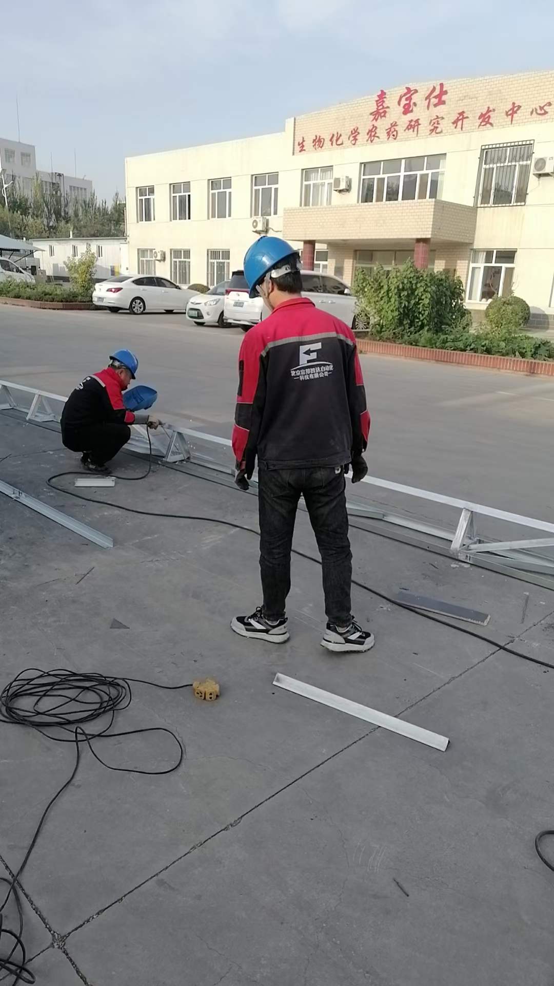 赤峰某化工廠自動化改造施工掠影